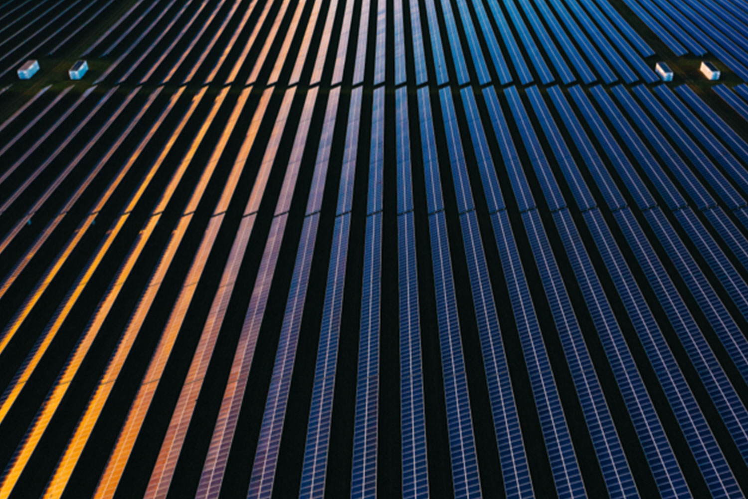 太阳能电池板的特写镜头